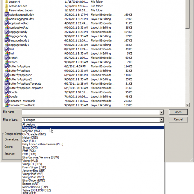 pes file converter software